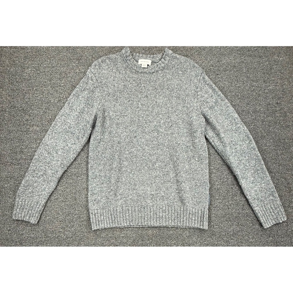 Calvin Klein Gray Wool Cashmere Crewneck Sweater‎ Womens XS